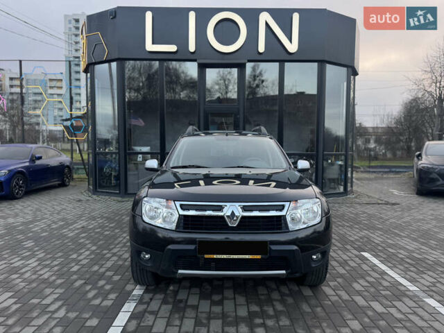 Черный Рено Дастер, объемом двигателя 1.6 л и пробегом 27 тыс. км за 11499 $, фото 1 на Automoto.ua