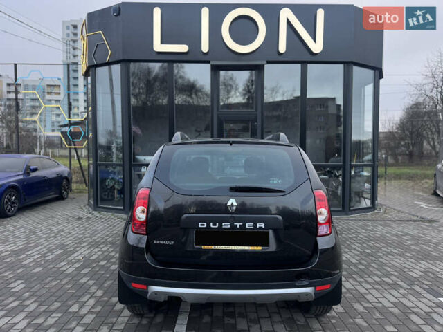 Черный Рено Дастер, объемом двигателя 1.6 л и пробегом 27 тыс. км за 11499 $, фото 6 на Automoto.ua