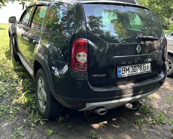Черный Рено Дастер, объемом двигателя 1.6 л и пробегом 175 тыс. км за 9000 $, фото 2 на Automoto.ua