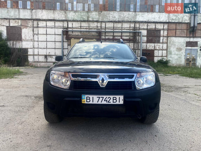 Черный Рено Дастер, объемом двигателя 1.5 л и пробегом 315 тыс. км за 6500 $, фото 2 на Automoto.ua