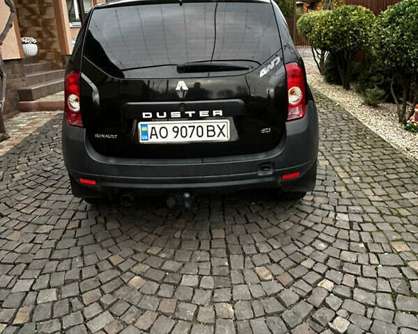 Черный Рено Дастер, объемом двигателя 1.46 л и пробегом 171 тыс. км за 8900 $, фото 9 на Automoto.ua