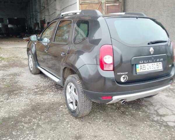 Черный Рено Дастер, объемом двигателя 1.46 л и пробегом 242 тыс. км за 7900 $, фото 2 на Automoto.ua