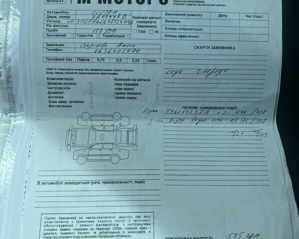 Черный Рено Дастер, объемом двигателя 2 л и пробегом 196 тыс. км за 9900 $, фото 32 на Automoto.ua