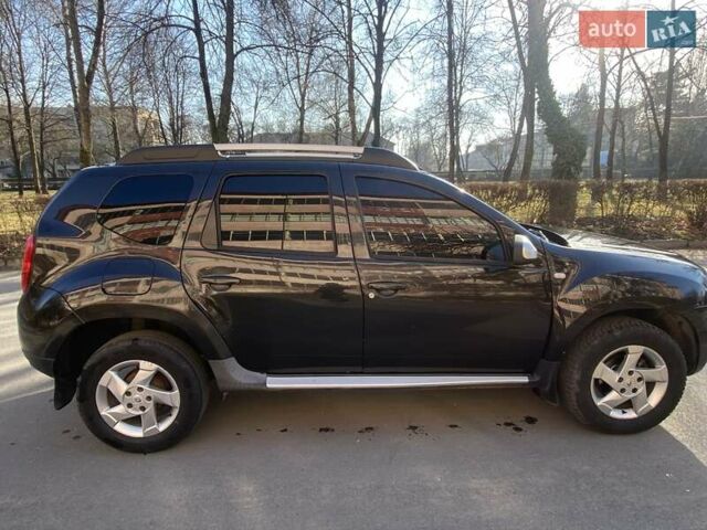 Черный Рено Дастер, объемом двигателя 1.6 л и пробегом 191 тыс. км за 8500 $, фото 3 на Automoto.ua