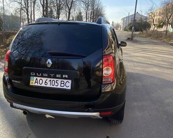Черный Рено Дастер, объемом двигателя 1.6 л и пробегом 191 тыс. км за 8500 $, фото 5 на Automoto.ua