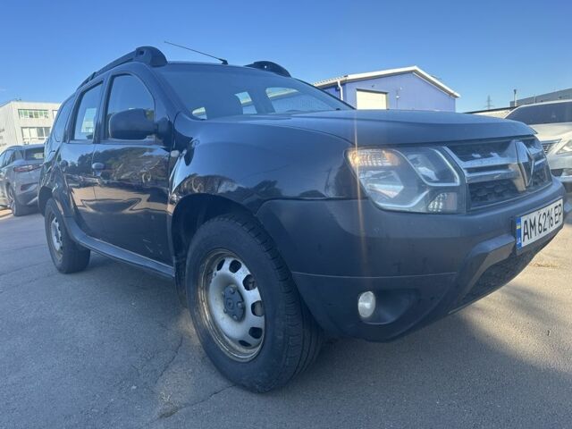 Черный Рено Дастер, объемом двигателя 1.5 л и пробегом 205 тыс. км за 8300 $, фото 1 на Automoto.ua