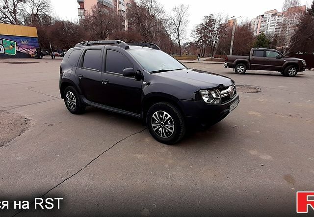 Черный Рено Дастер, объемом двигателя 15 л и пробегом 85 тыс. км за 12500 $, фото 1 на Automoto.ua