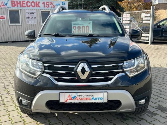 Черный Рено Дастер, объемом двигателя 1.5 л и пробегом 89 тыс. км за 15999 $, фото 1 на Automoto.ua