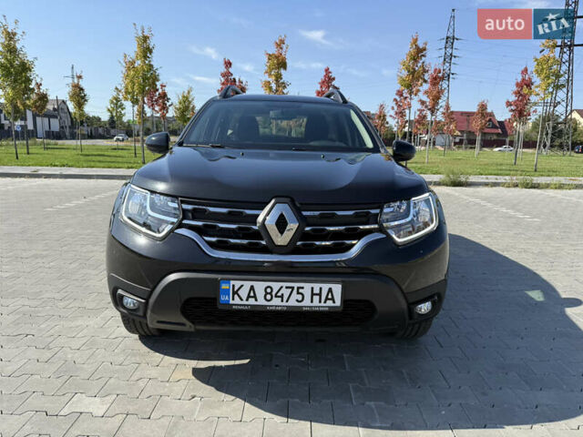 Черный Рено Дастер, объемом двигателя 1.6 л и пробегом 22 тыс. км за 17250 $, фото 1 на Automoto.ua