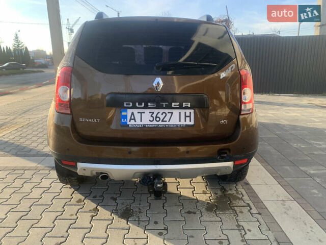 Коричневый Рено Дастер, объемом двигателя 1.46 л и пробегом 230 тыс. км за 8100 $, фото 3 на Automoto.ua