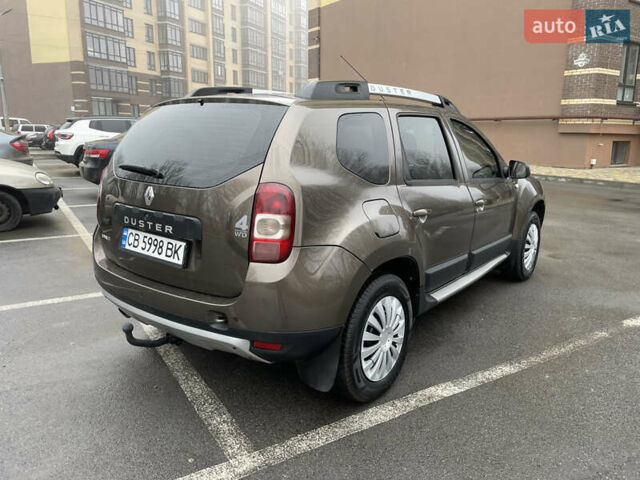 Коричневый Рено Дастер, объемом двигателя 1.46 л и пробегом 198 тыс. км за 9500 $, фото 5 на Automoto.ua