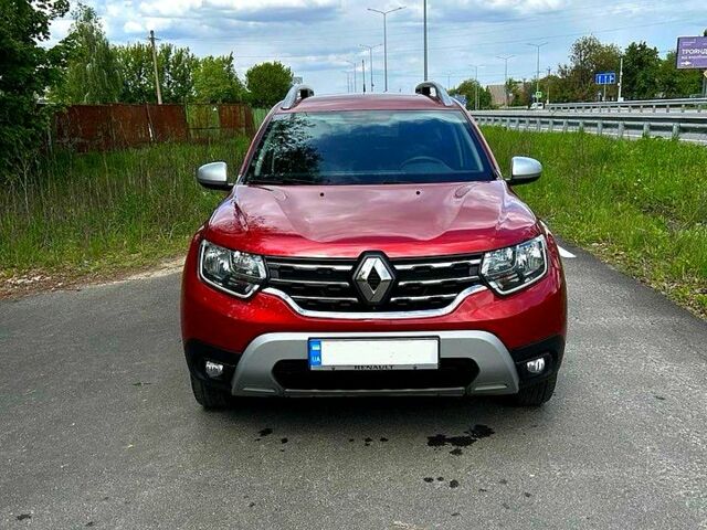 Красный Рено Дастер, объемом двигателя 1.6 л и пробегом 116 тыс. км за 17000 $, фото 11 на Automoto.ua