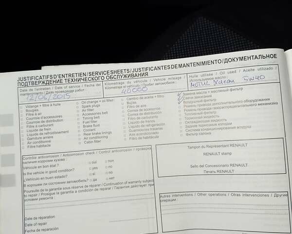 Рено Дастер, об'ємом двигуна 1.6 л та пробігом 210 тис. км за 7500 $, фото 12 на Automoto.ua