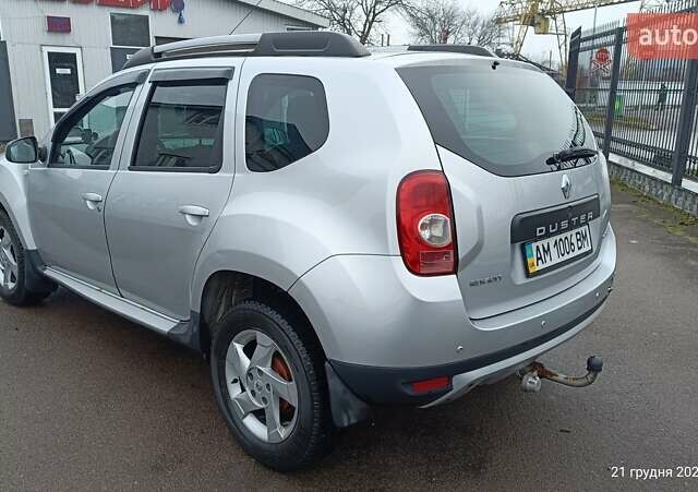 Серый Рено Дастер, объемом двигателя 1.46 л и пробегом 287 тыс. км за 7800 $, фото 1 на Automoto.ua