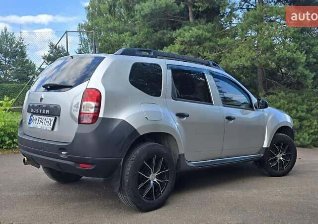 Серый Рено Дастер, объемом двигателя 1.46 л и пробегом 170 тыс. км за 9600 $, фото 1 на Automoto.ua