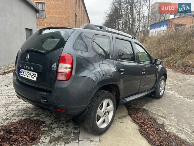 Серый Рено Дастер, объемом двигателя 1.46 л и пробегом 253 тыс. км за 6300 $, фото 16 на Automoto.ua