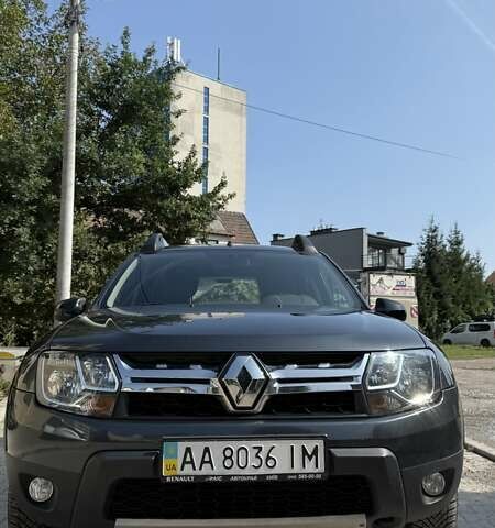 Серый Рено Дастер, объемом двигателя 1.6 л и пробегом 91 тыс. км за 12500 $, фото 2 на Automoto.ua
