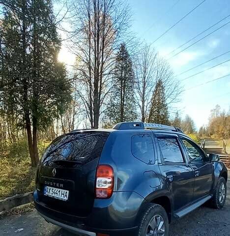 Серый Рено Дастер, объемом двигателя 1.46 л и пробегом 82 тыс. км за 12600 $, фото 1 на Automoto.ua