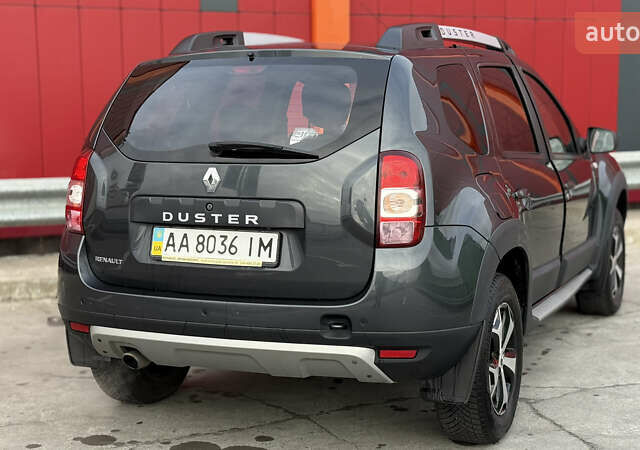 Серый Рено Дастер, объемом двигателя 1.6 л и пробегом 92 тыс. км за 11800 $, фото 11 на Automoto.ua