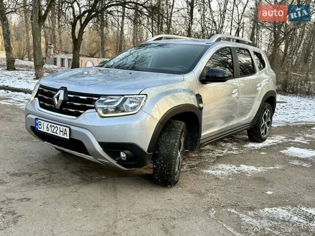Серый Рено Дастер, объемом двигателя 1.5 л и пробегом 150 тыс. км за 16500 $, фото 1 на Automoto.ua