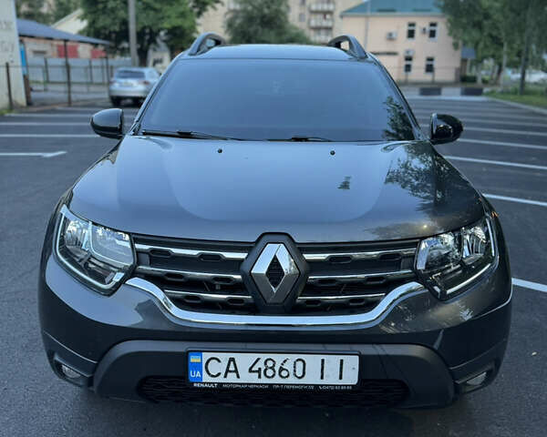 Серый Рено Дастер, объемом двигателя 1.46 л и пробегом 220 тыс. км за 14350 $, фото 1 на Automoto.ua