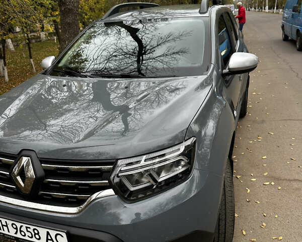 Серый Рено Дастер, объемом двигателя 1.46 л и пробегом 56 тыс. км за 18500 $, фото 1 на Automoto.ua