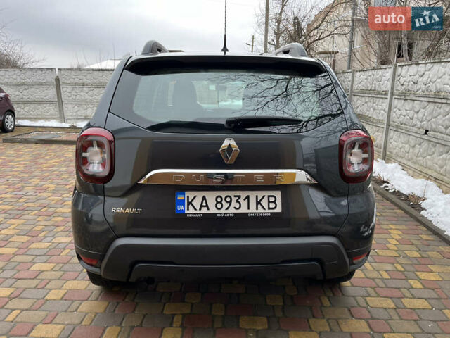 Серый Рено Дастер, объемом двигателя 1.46 л и пробегом 68 тыс. км за 18400 $, фото 2 на Automoto.ua