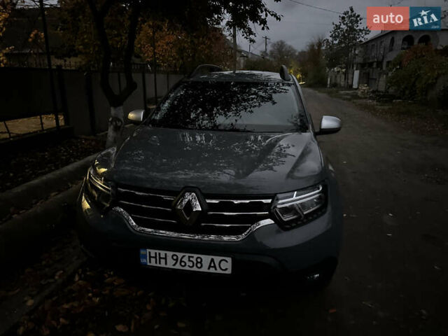 Серый Рено Дастер, объемом двигателя 1.46 л и пробегом 56 тыс. км за 18500 $, фото 2 на Automoto.ua