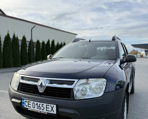 Синий Рено Дастер, объемом двигателя 1.6 л и пробегом 158 тыс. км за 7500 $, фото 3 на Automoto.ua