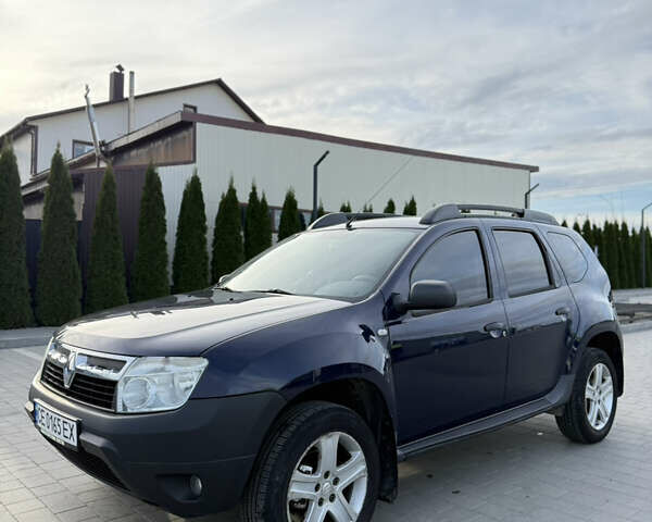 Синий Рено Дастер, объемом двигателя 1.6 л и пробегом 158 тыс. км за 7500 $, фото 1 на Automoto.ua