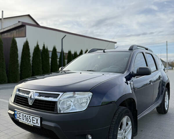 Синий Рено Дастер, объемом двигателя 1.6 л и пробегом 158 тыс. км за 7500 $, фото 2 на Automoto.ua