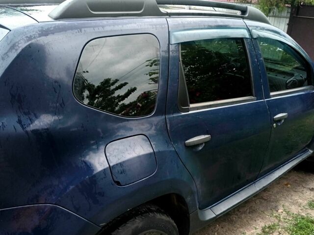 Рено Дастер 2013 в Новых Санжарах на Automoto.ua Синий Рено Дастер, объемом двигателя 1.5 л и пробегом 447 тыс. км за 7000 $, фото 4 на Automoto.ua