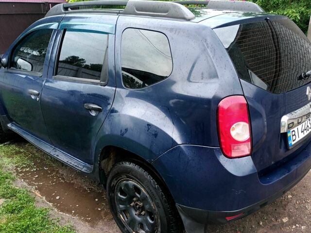 Рено Дастер 2013 в Новых Санжарах на Automoto.ua Синий Рено Дастер, объемом двигателя 1.5 л и пробегом 447 тыс. км за 7000 $, фото 2 на Automoto.ua