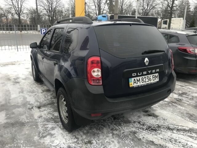 Синий Рено Дастер, объемом двигателя 1.6 л и пробегом 212 тыс. км за 9300 $, фото 1 на Automoto.ua