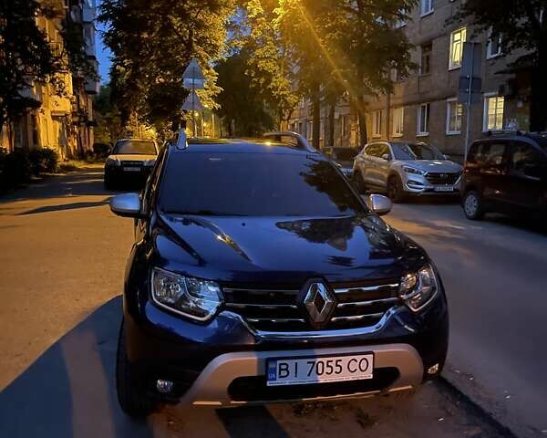 Синий Рено Дастер, объемом двигателя 1.46 л и пробегом 100 тыс. км за 17200 $, фото 1 на Automoto.ua