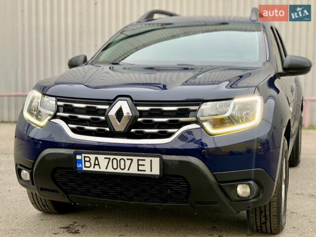 Синий Рено Дастер, объемом двигателя 1.5 л и пробегом 160 тыс. км за 14600 $, фото 3 на Automoto.ua