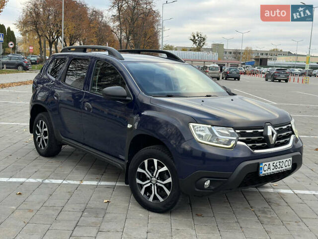 Синий Рено Дастер, объемом двигателя 1.5 л и пробегом 74 тыс. км за 16200 $, фото 2 на Automoto.ua