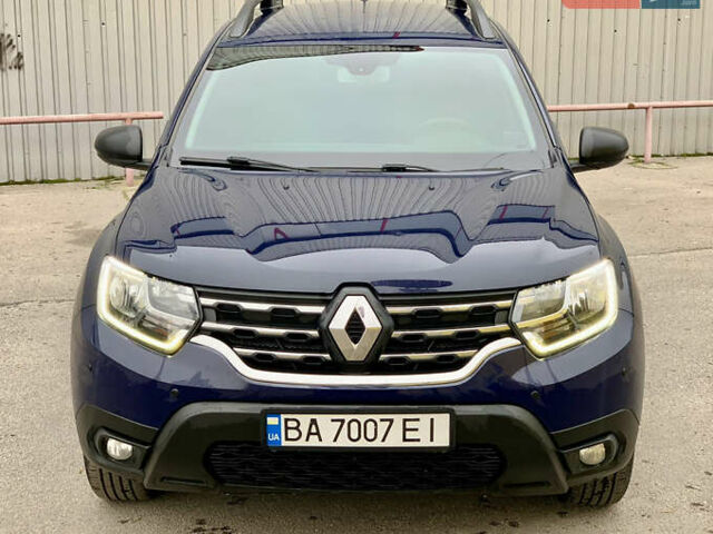 Синий Рено Дастер, объемом двигателя 1.5 л и пробегом 160 тыс. км за 14600 $, фото 2 на Automoto.ua