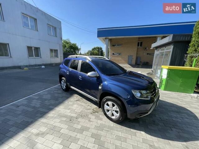 Синий Рено Дастер, объемом двигателя 1.46 л и пробегом 100 тыс. км за 17200 $, фото 9 на Automoto.ua