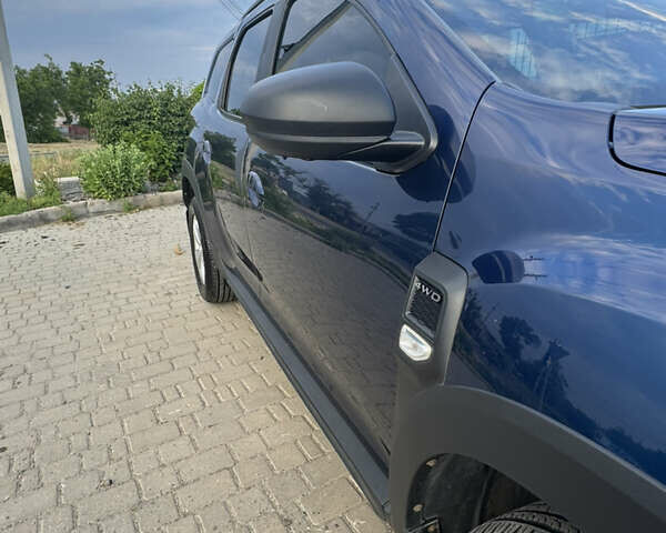Синий Рено Дастер, объемом двигателя 1.46 л и пробегом 120 тыс. км за 13800 $, фото 3 на Automoto.ua