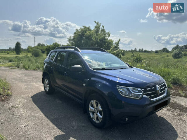 Синий Рено Дастер, объемом двигателя 1.5 л и пробегом 145 тыс. км за 16500 $, фото 5 на Automoto.ua