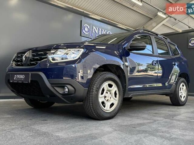 Синий Рено Дастер, объемом двигателя 1.6 л и пробегом 85 тыс. км за 14900 $, фото 1 на Automoto.ua