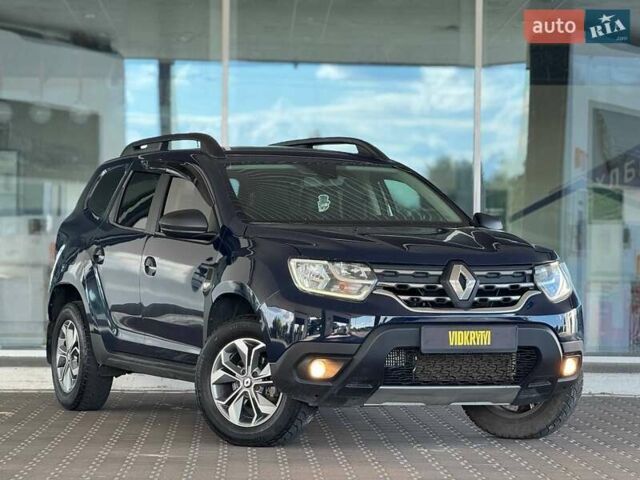 Синий Рено Дастер, объемом двигателя 1.46 л и пробегом 207 тыс. км за 12750 $, фото 2 на Automoto.ua