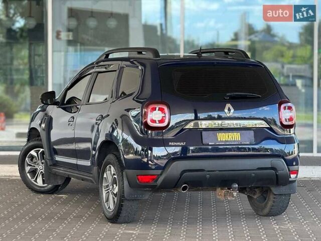 Синий Рено Дастер, объемом двигателя 1.46 л и пробегом 207 тыс. км за 12750 $, фото 5 на Automoto.ua