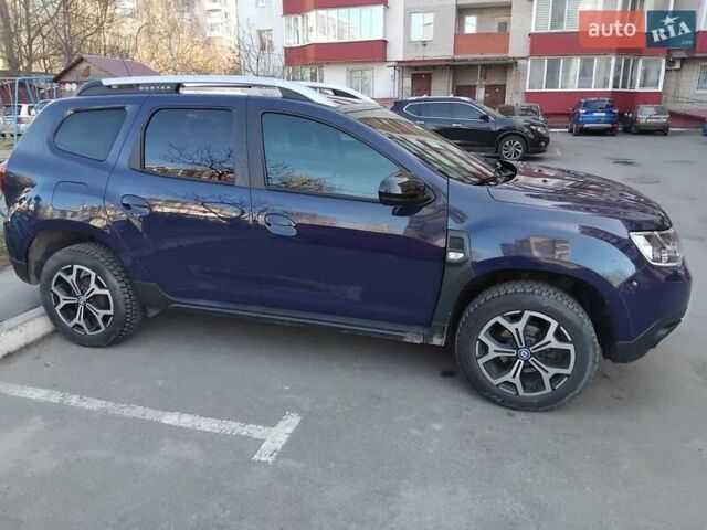 Синий Рено Дастер, объемом двигателя 1.6 л и пробегом 39 тыс. км за 13700 $, фото 3 на Automoto.ua