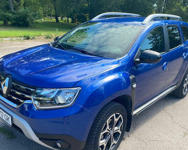 Рено Дастер 2020 в Вольногорске на Automoto.ua Синий Рено Дастер, объемом двигателя 1.5 л и пробегом 68 тыс. км за 19000 $, фото 2 на Automoto.ua