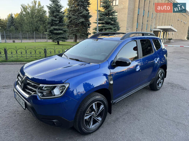 Синий Рено Дастер, объемом двигателя 1.5 л и пробегом 81 тыс. км за 17900 $, фото 3 на Automoto.ua