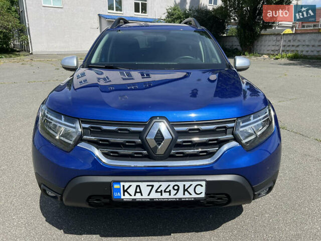 Синий Рено Дастер, объемом двигателя 1.6 л и пробегом 23 тыс. км за 16900 $, фото 4 на Automoto.ua