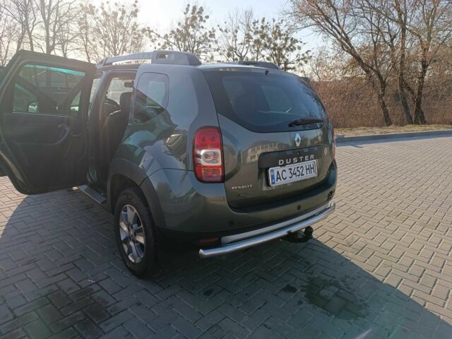 Зеленый Рено Дастер, объемом двигателя 1.5 л и пробегом 160 тыс. км за 12600 $, фото 5 на Automoto.ua