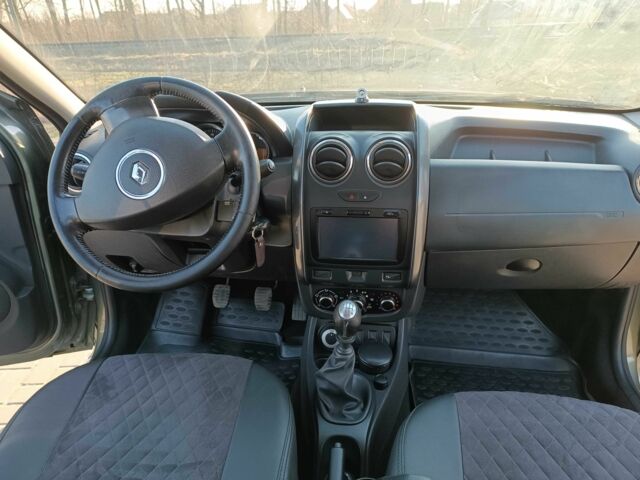 Зеленый Рено Дастер, объемом двигателя 1.5 л и пробегом 160 тыс. км за 12600 $, фото 7 на Automoto.ua